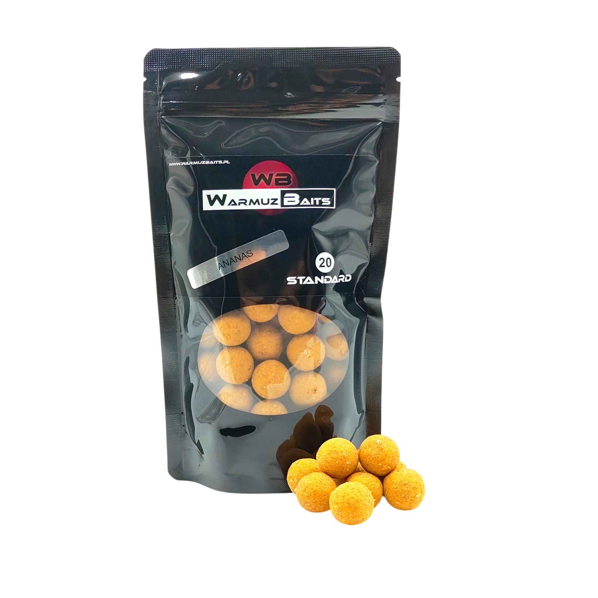 Kulki zanętowe 20mm Warmuz Baits Worek 250g ANANAS