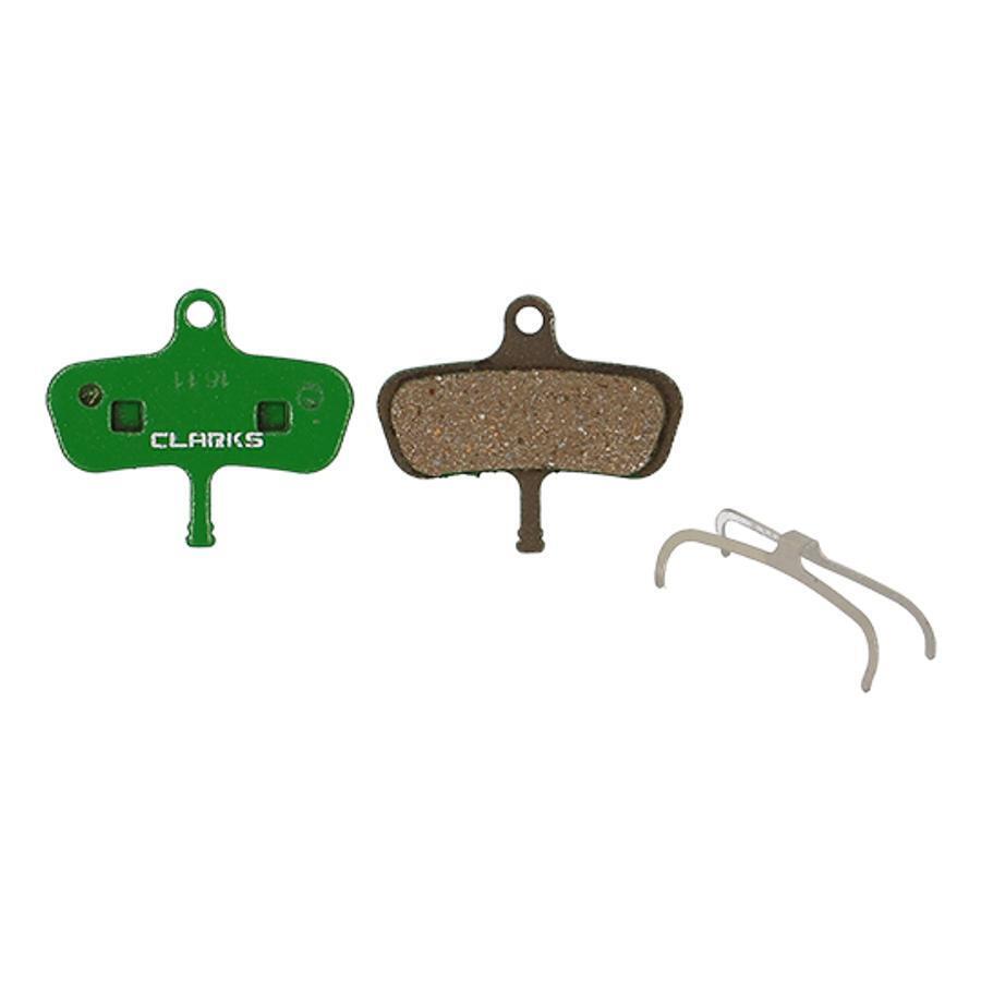 Para organicznych klocków hamulcowych Clarks Cycle Systems 5