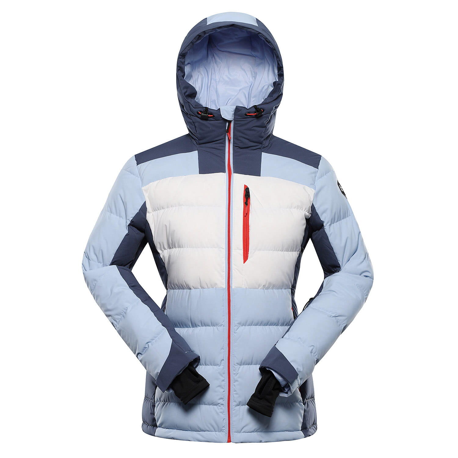 Kurtka damska narciarska puchowa 10.000 Alpine Pro Ferera 2