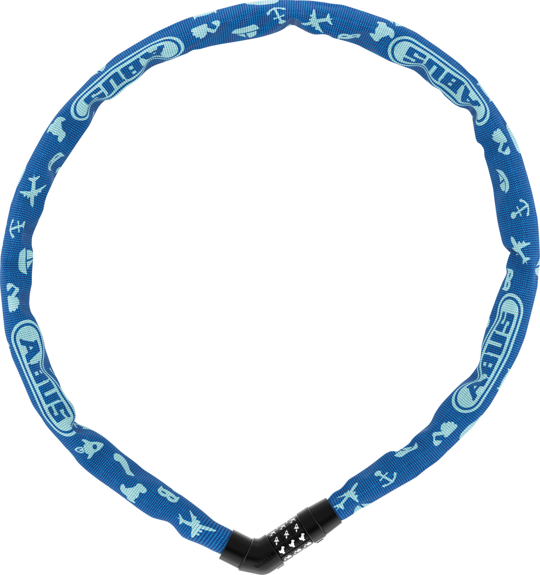 Zamek łańcuchowy Abus Steel-O-Chain 4804C/75 symbols