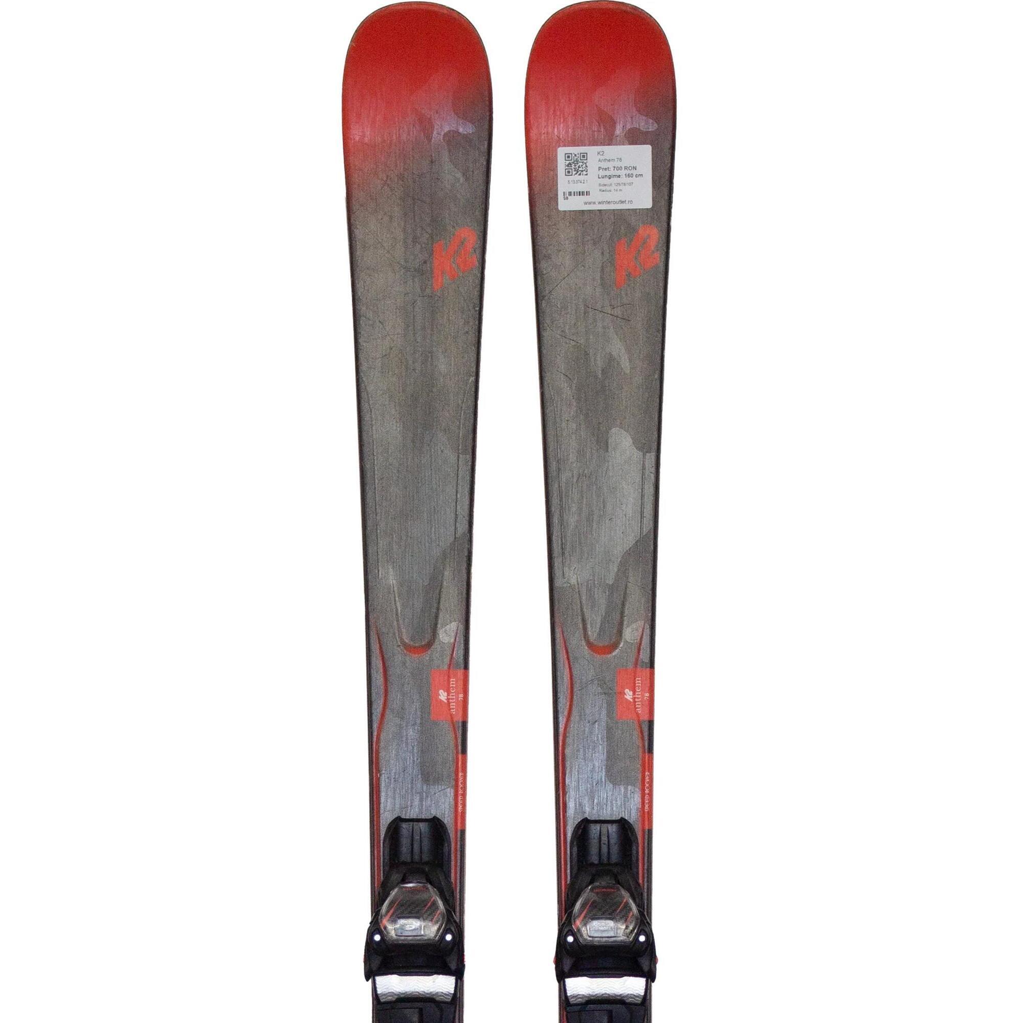 Second Life- Narty K2 Anthem 78 167 cm- Stan dobry