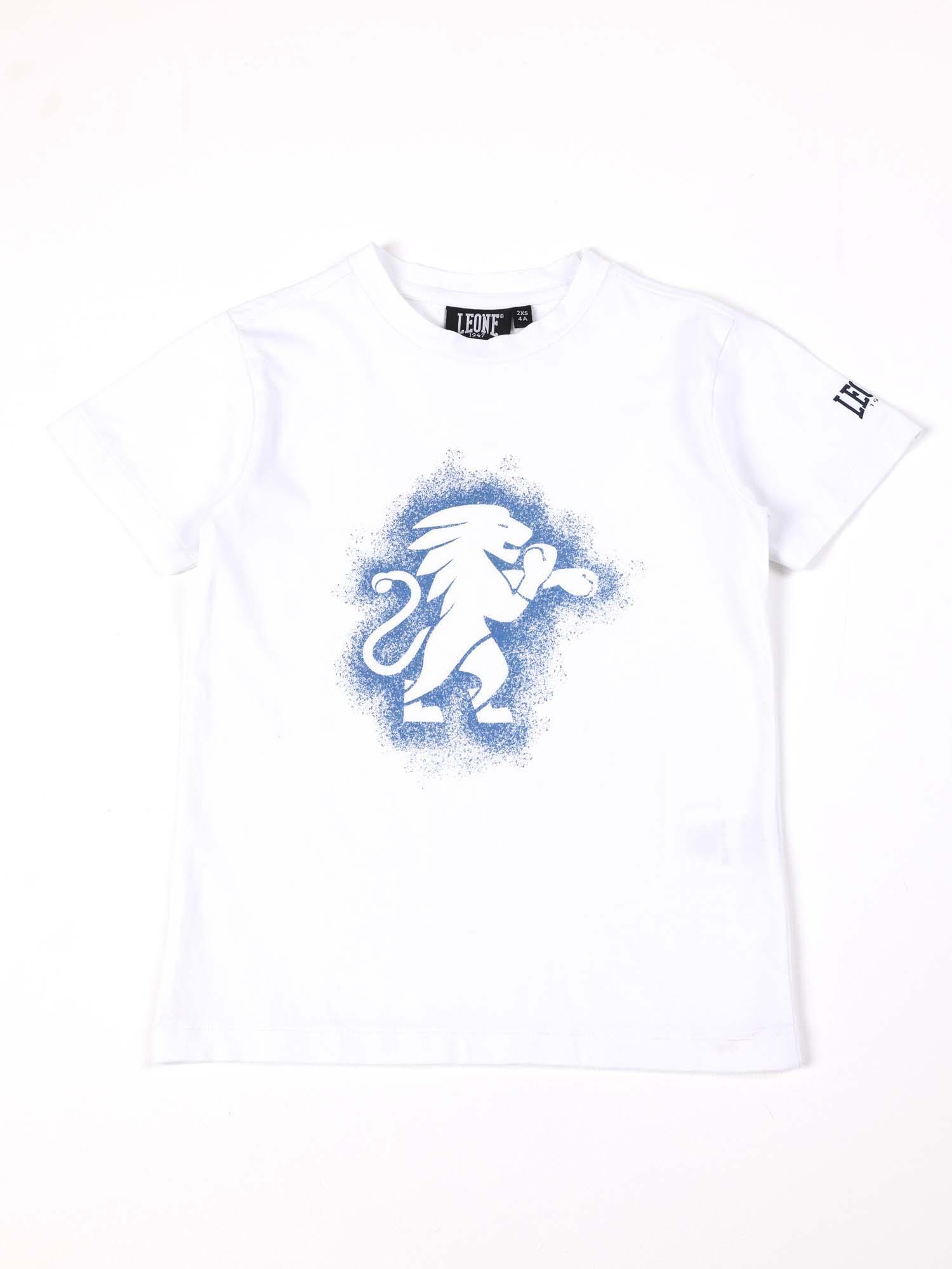 Koszulka z krótkim rękawem Leone Tie Dye Cotton dla dzieci