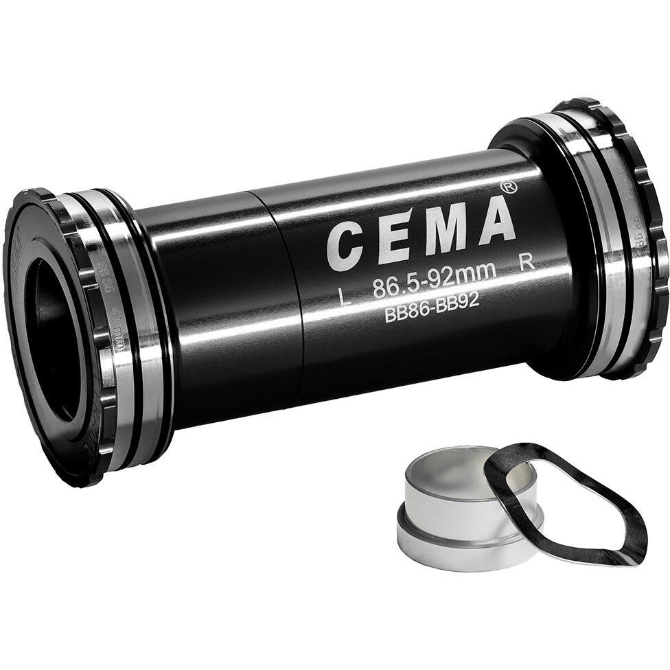 Cema miska suportu BB86-BB92 interlock czarna