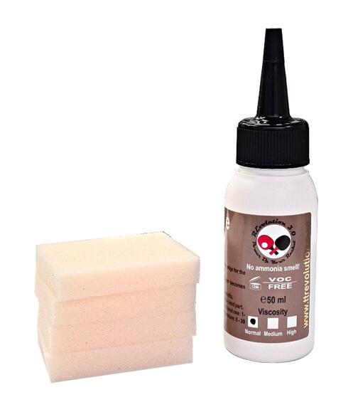 Klej do tenisa stołowego ping ponga wodny do rakietek 50 ml Revolution