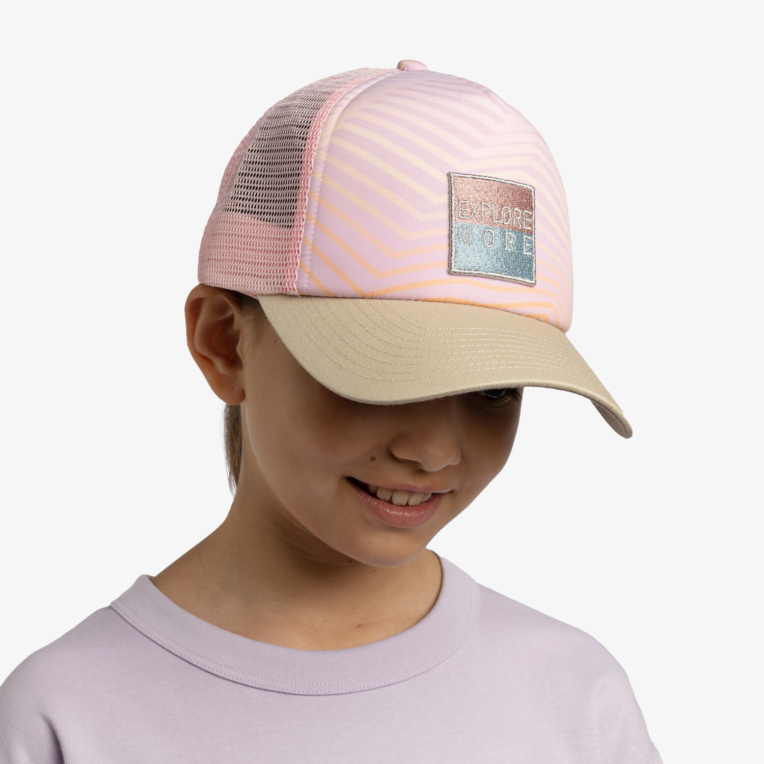 Czapka dziecięca Buff Trucker Cap Kids Katsy Orchid