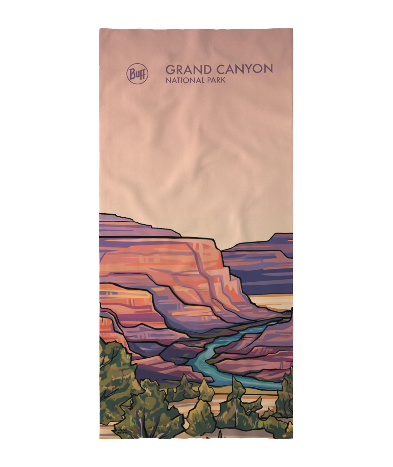 Bandana BUFF COOLNET UV® NATIONAL PARKS GRAND CANYON
