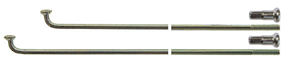 Szprychy Alpina 306 mm, 2,33 mm (13g), ocynkowane, 144 szt.