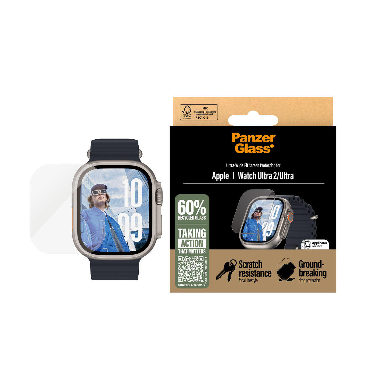 Ochraniacz ekranu do smartwatcha PANZERGLASS 3712