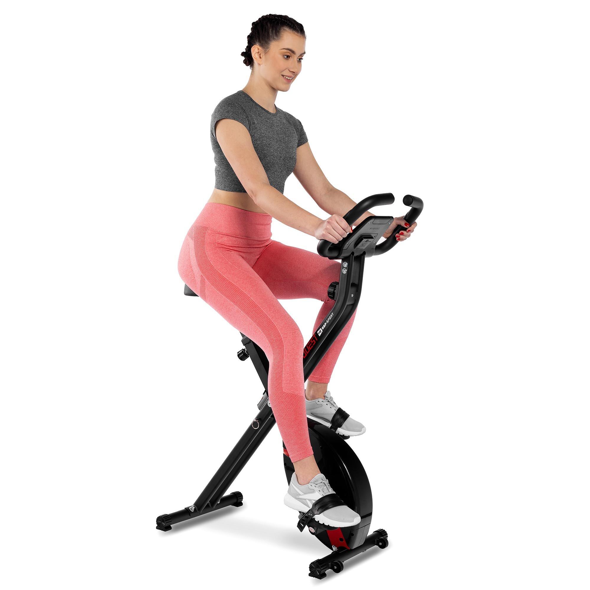 Rower treningowy składany magnetyczny X-bike Hop-Sport Quest