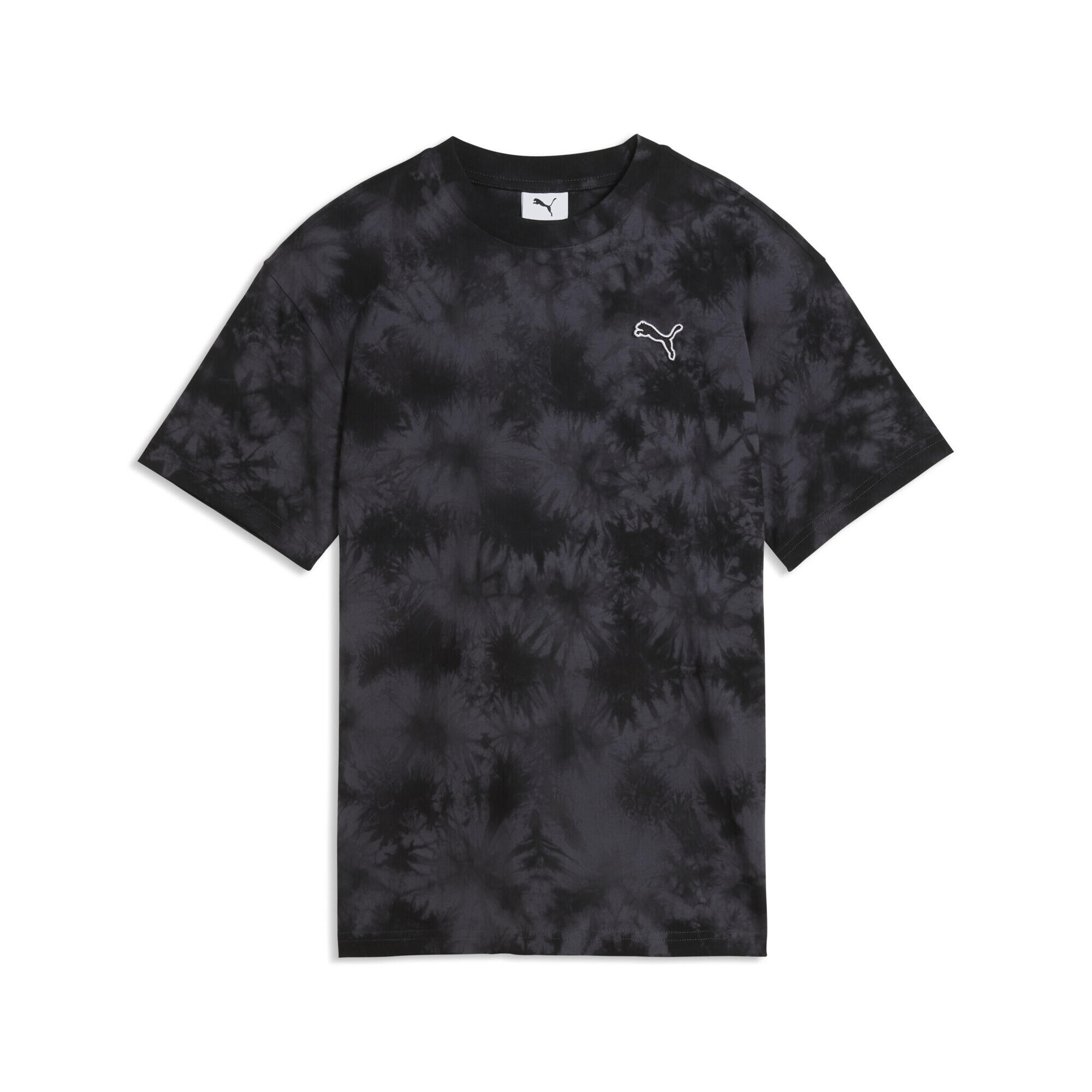 Młodzieżowa luźna koszulka Essentials z efektem tie-dye PUMA
