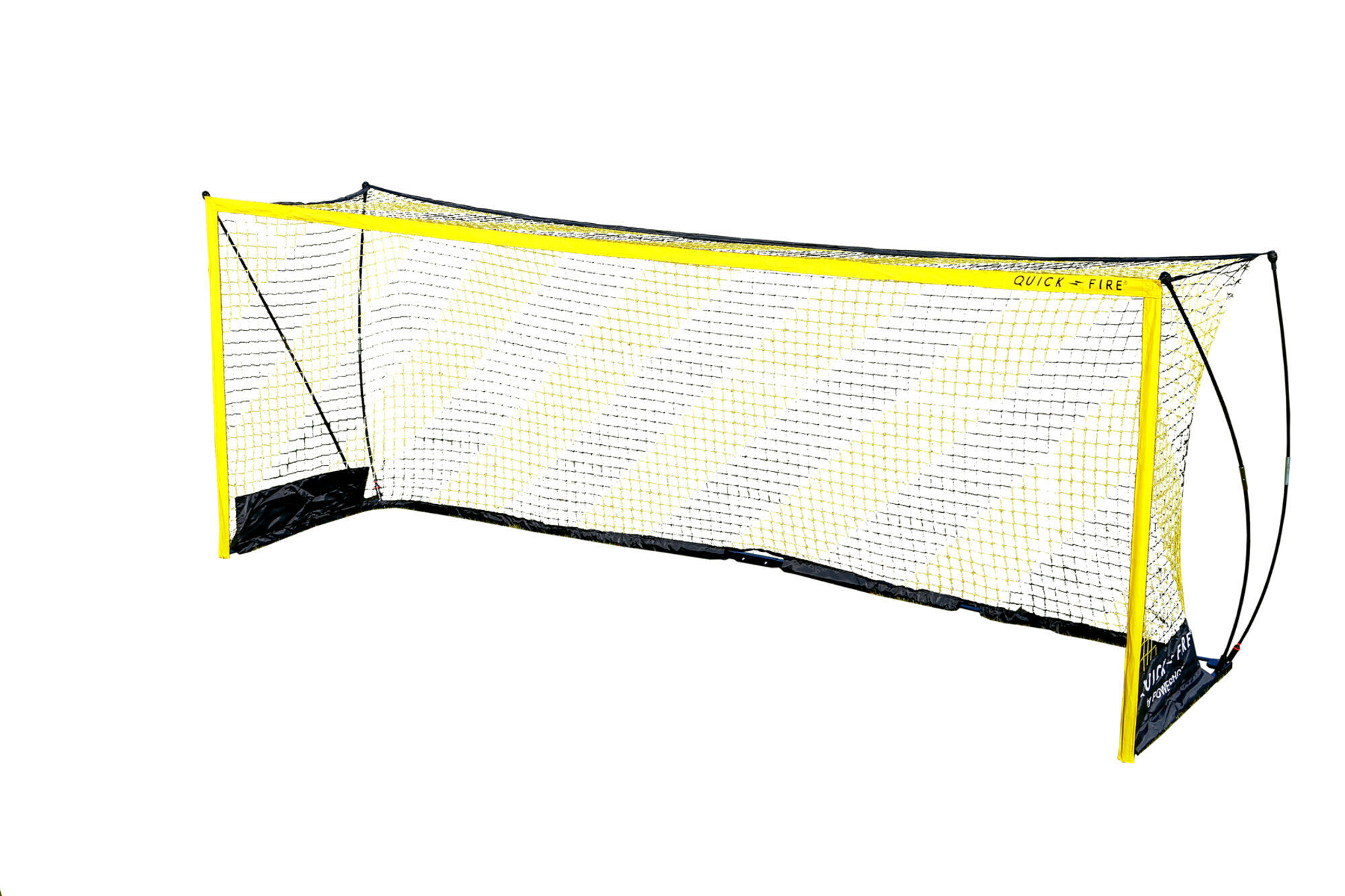 Bramka QuickFire 5,5 x 2,2 m - Samotestująca bramka do piłki nożnej plażowej