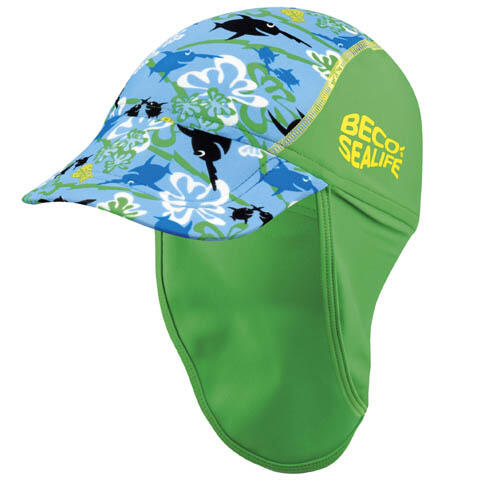 Czapka przeciwsłoneczna Beco-sealife dla chłopców SPF 50+ 46 cm