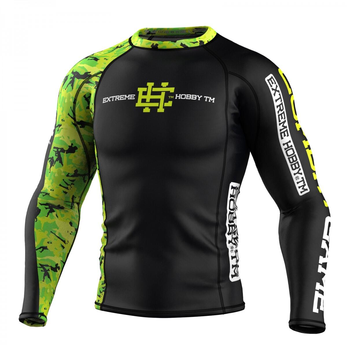 Koszulka sportowa męska Rashguard do MMA EXTREME HOBBY NEO WARRIOR