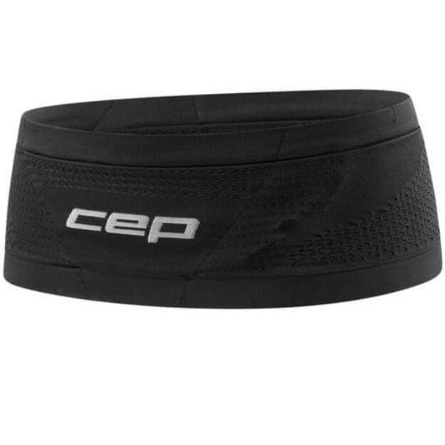 Pas biodrowy do biegania na klucze unisex czarny CORE Run CEP