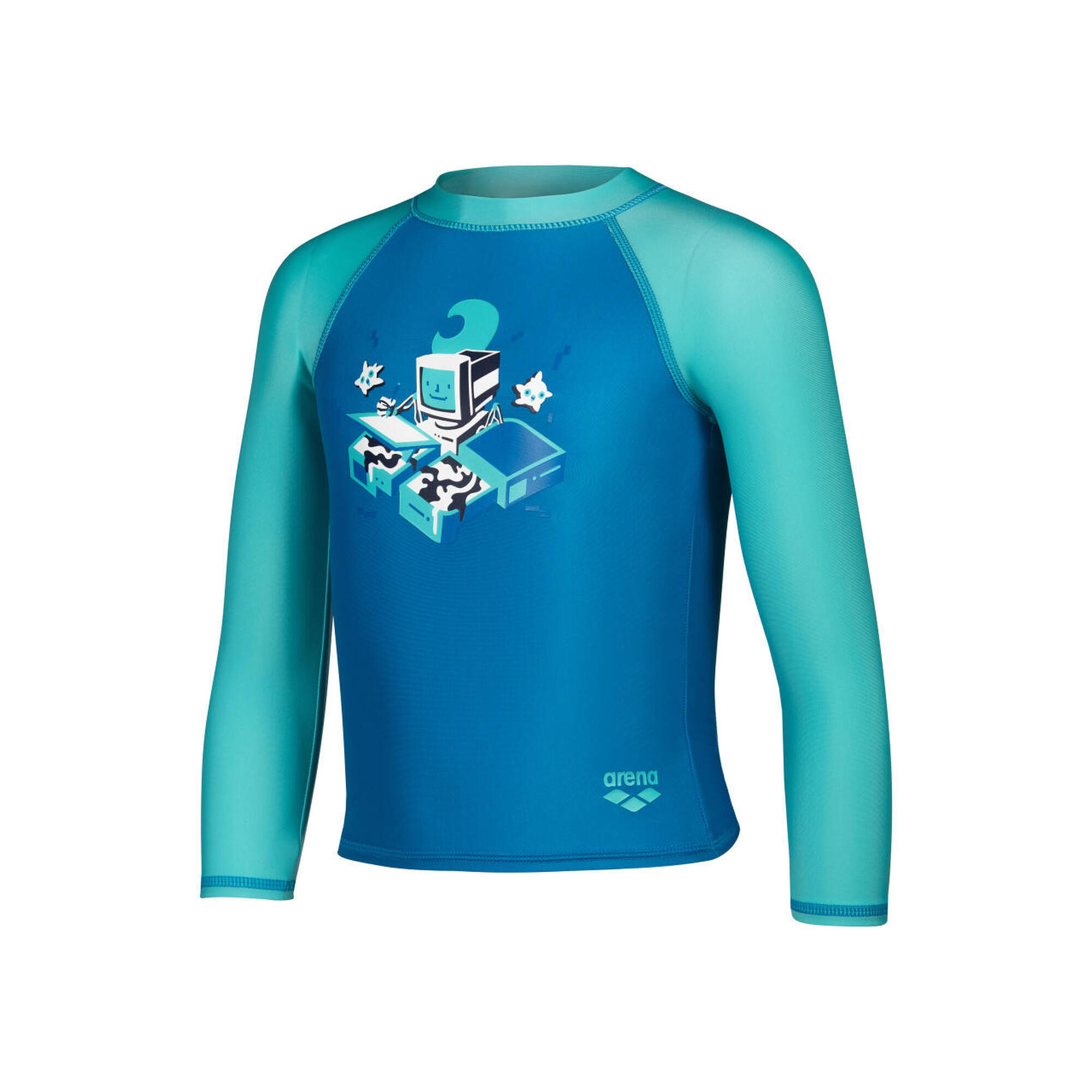 Koszulka do pływania dziecięca chroniąca przed słońcem Arena Friends