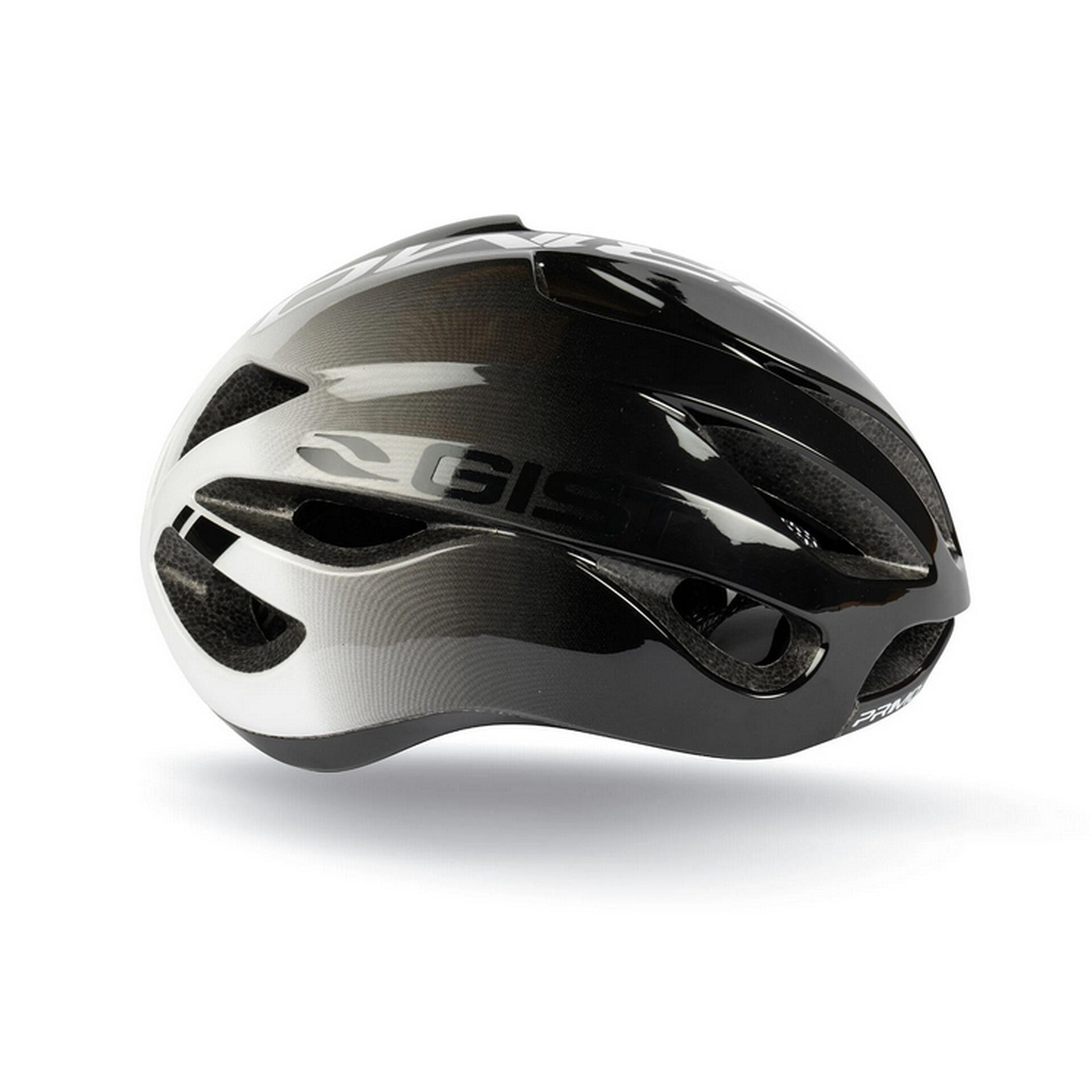 Kask rowerowy szosowy PRIMO  czarny/biały