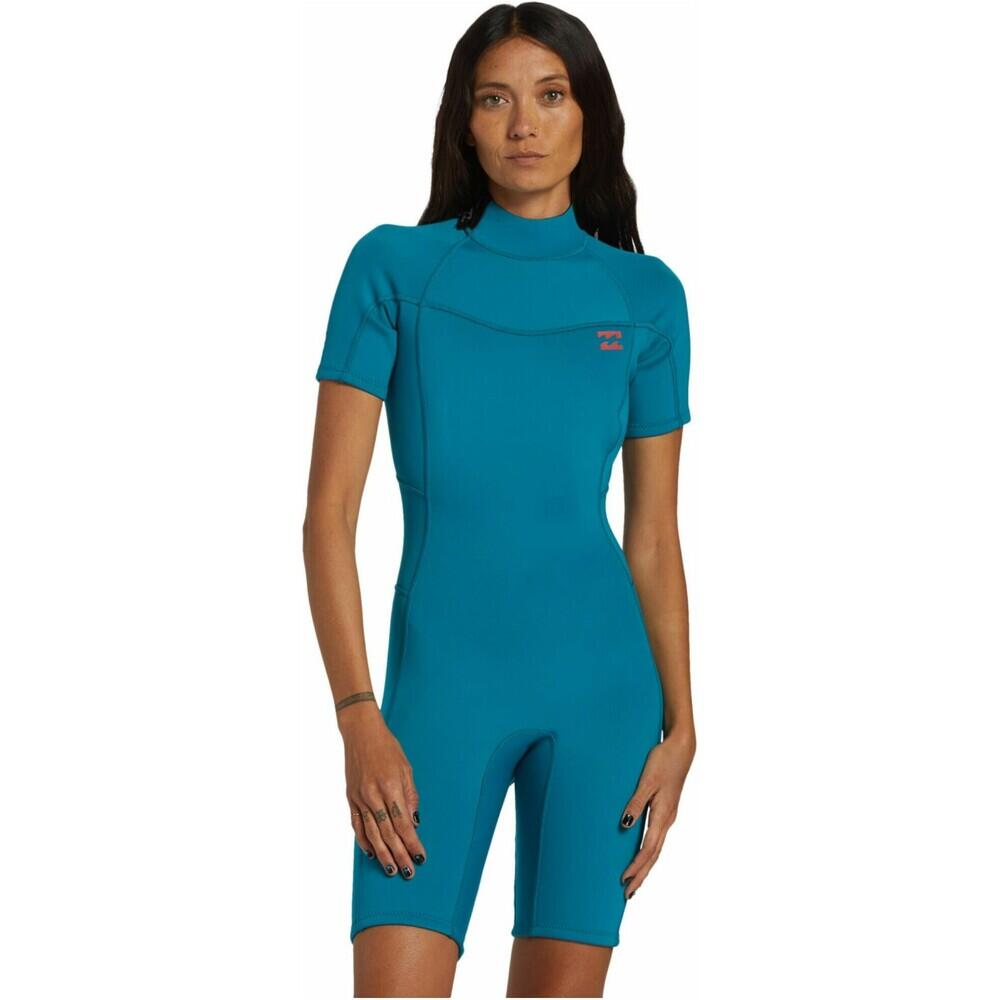 Pianka do pływania damska Billabong 2/2 mm Foil Spring marine