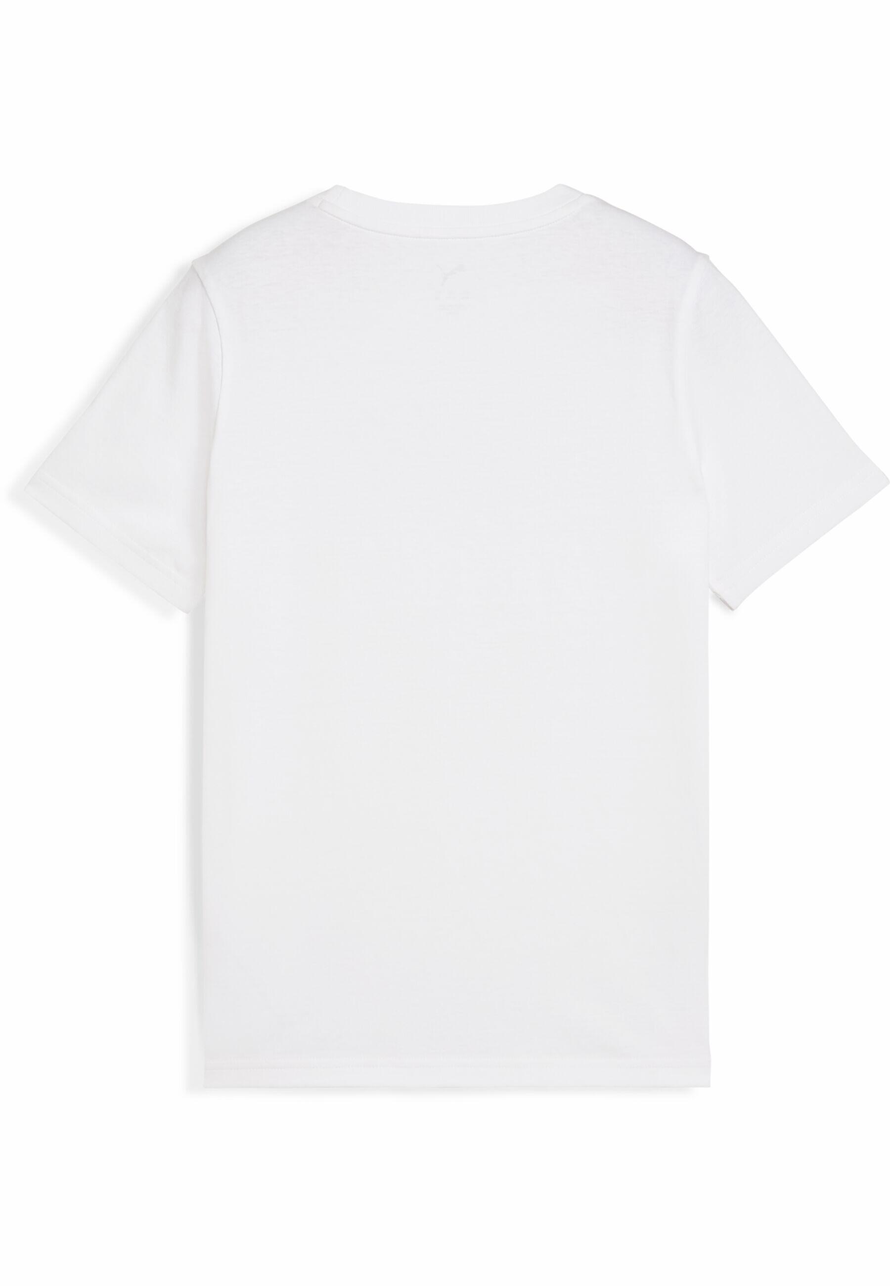 Młodzieżowa koszulka Essentials Nature 2.0 PUMA White