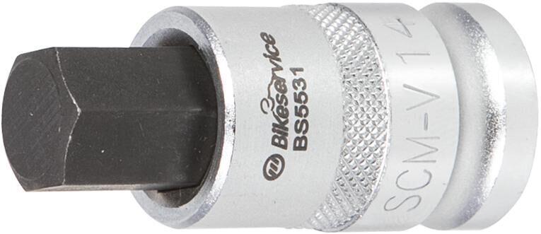 Nasadka na bity Bikeservice 14 mm 6-kąt