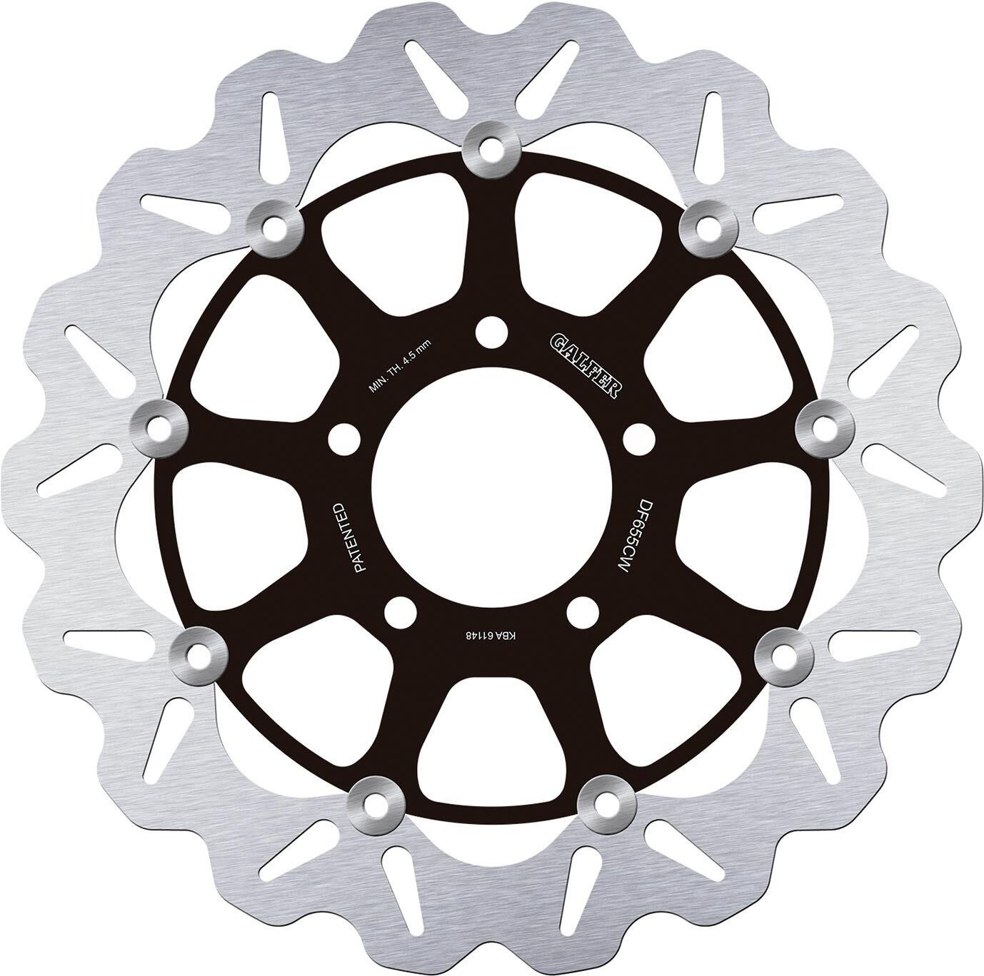 Tarcza hamulcowa GALFER DF655 Wave 320,0 mm, 5 otworów, pływająca