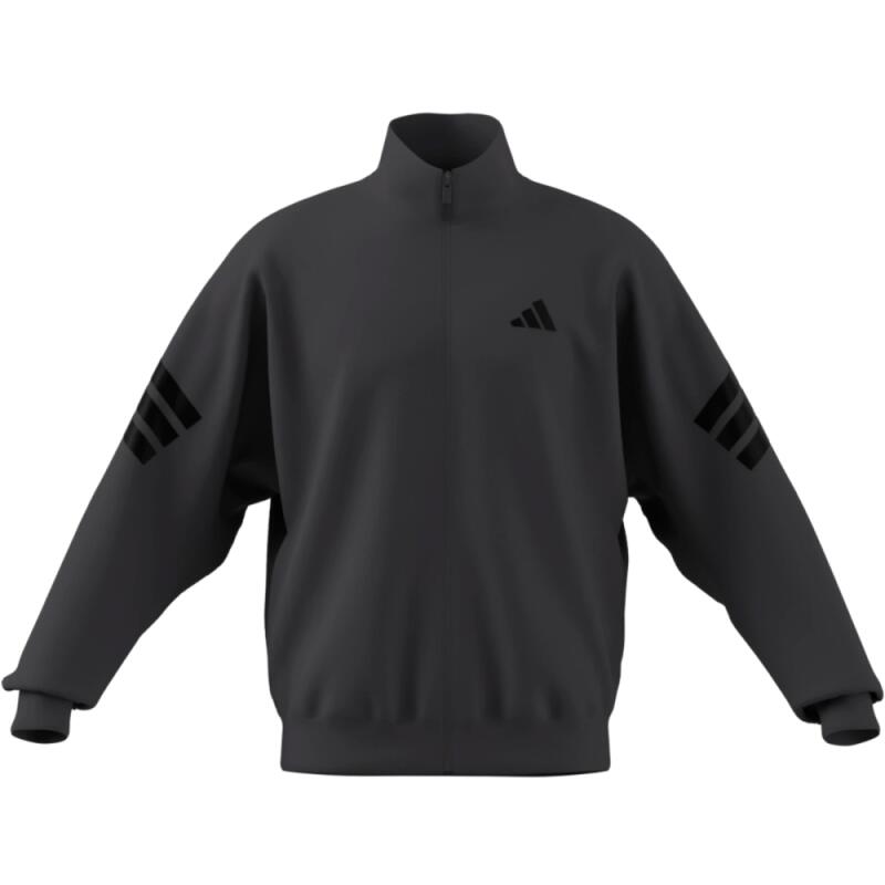 Bluza Adidas z zamkiem szara męska KD5235