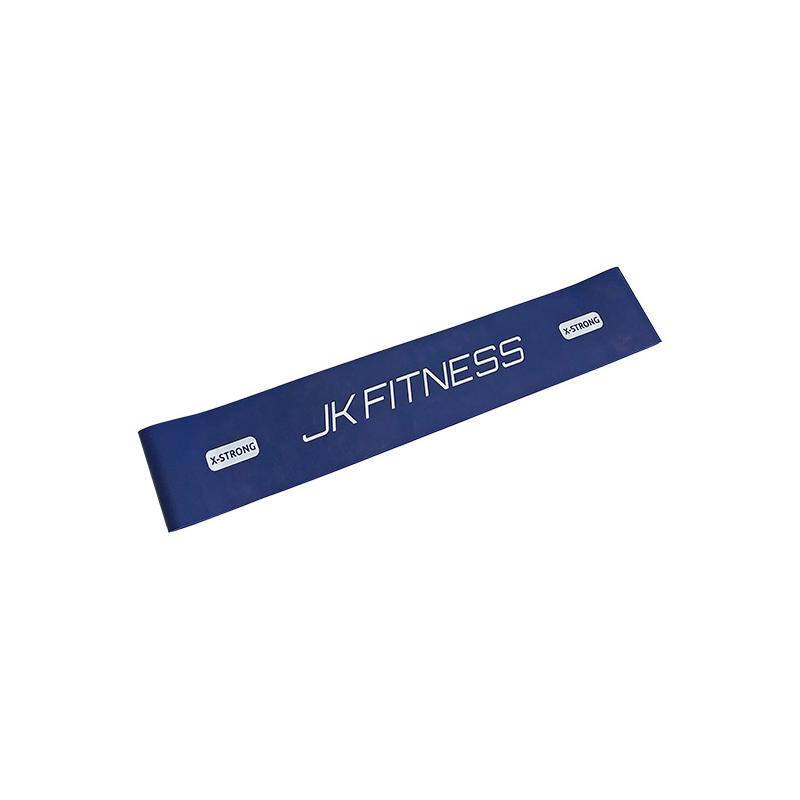 Mini taśma wzmacniająca JK Fitness niebieska, extra mocna