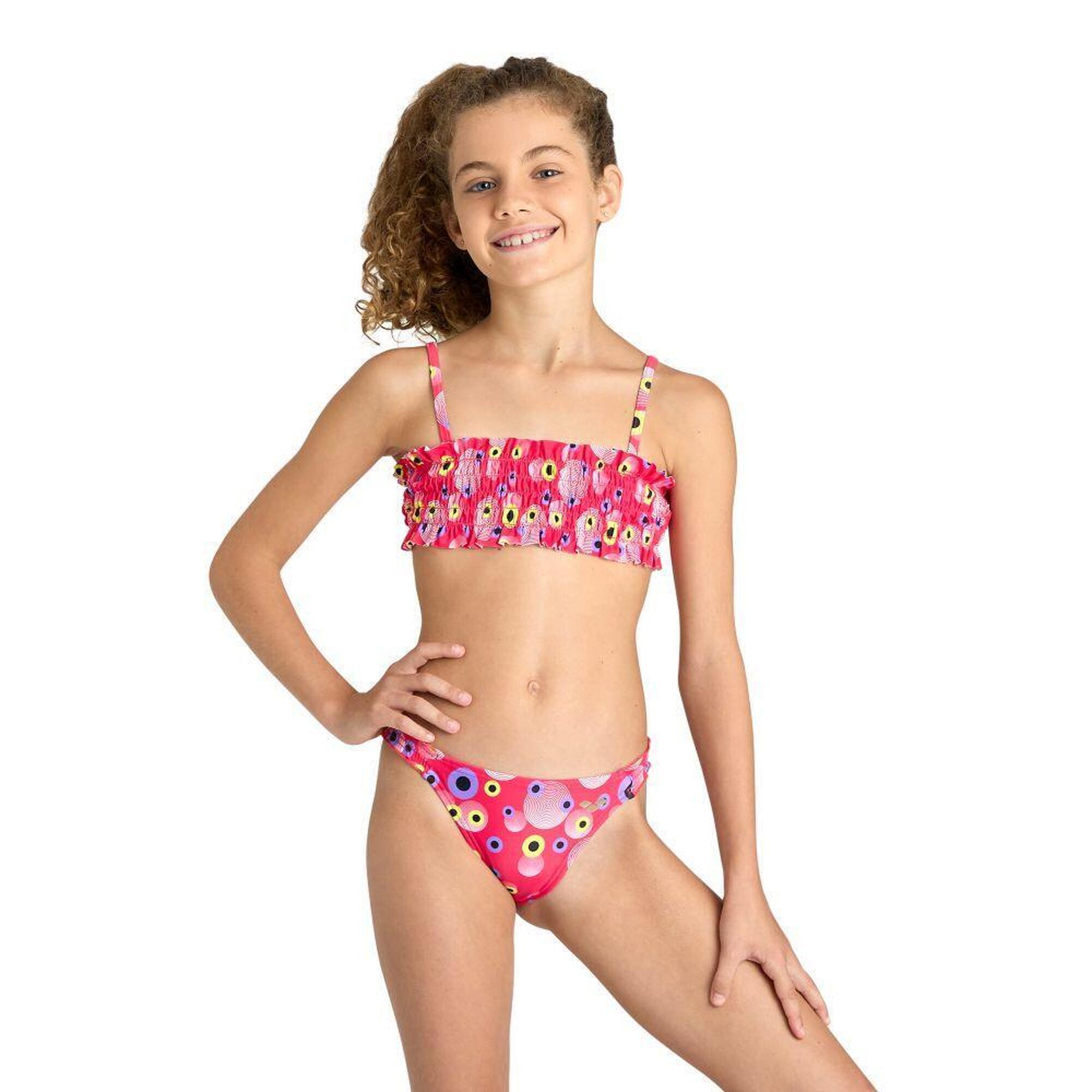 Strój kąpielowy dziewczęcy kostium dwuczęściowy na basen Arena Bikini