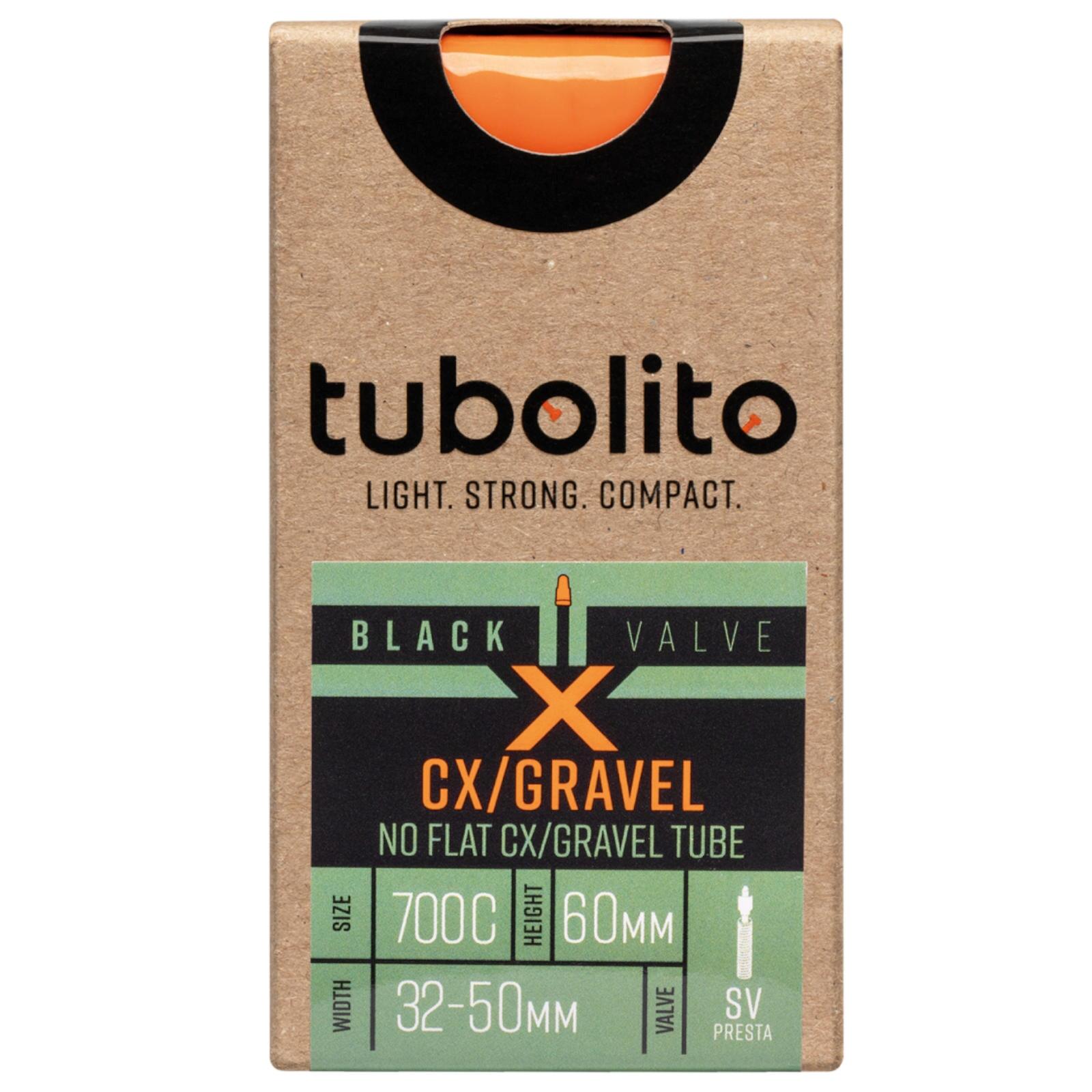 Dętka - X-Tubo-CX/Gravel-All-SV60- Czarny - Tubolito