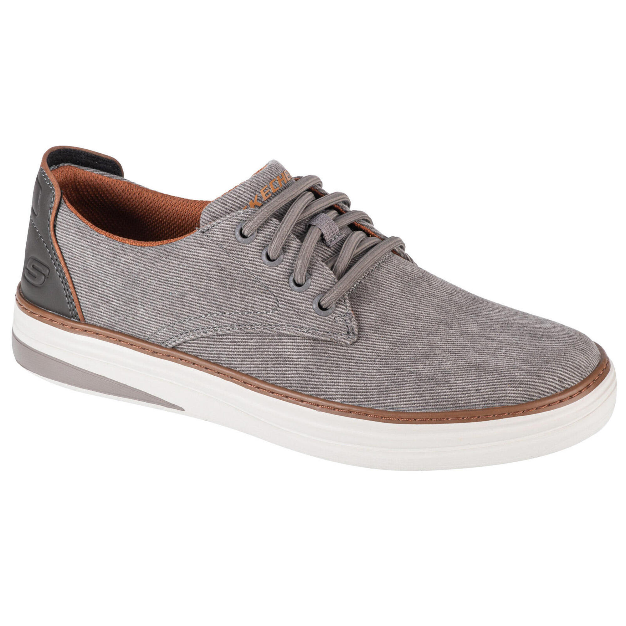 Buty SKECHERS RELAXED FIT: SOLVANO Szary