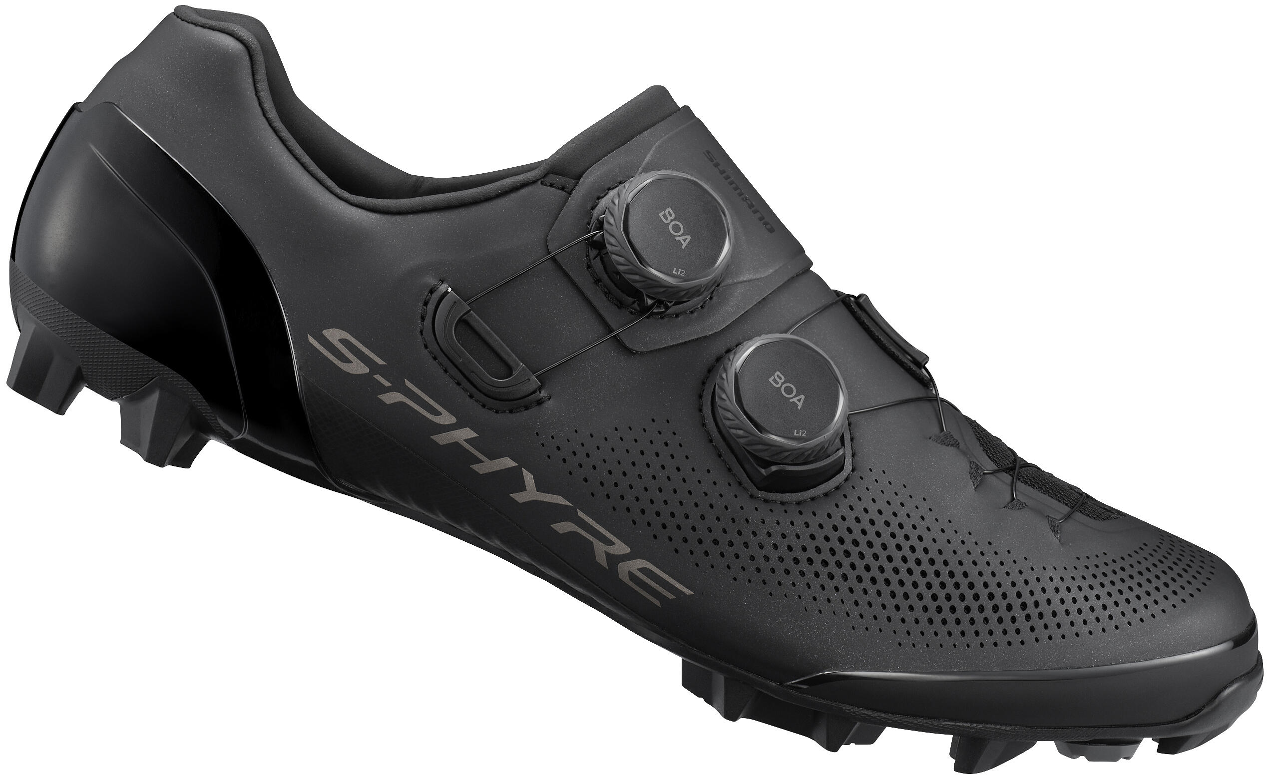Rower szosowy - buty kolarskie SH-XC903 S-PHYRE WIDE, czarne