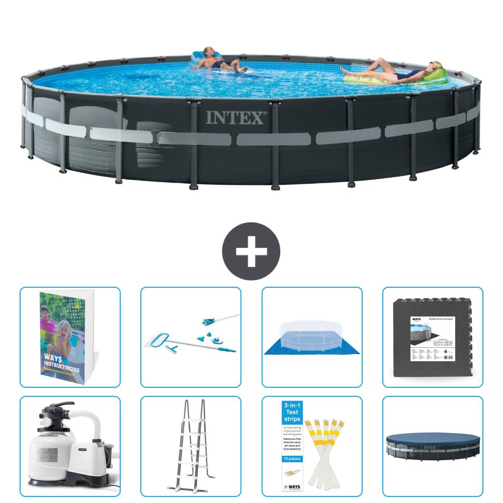 INTEX Basen Ultra XTR Okrągły - 732x132 cm - 9-częściowy S565