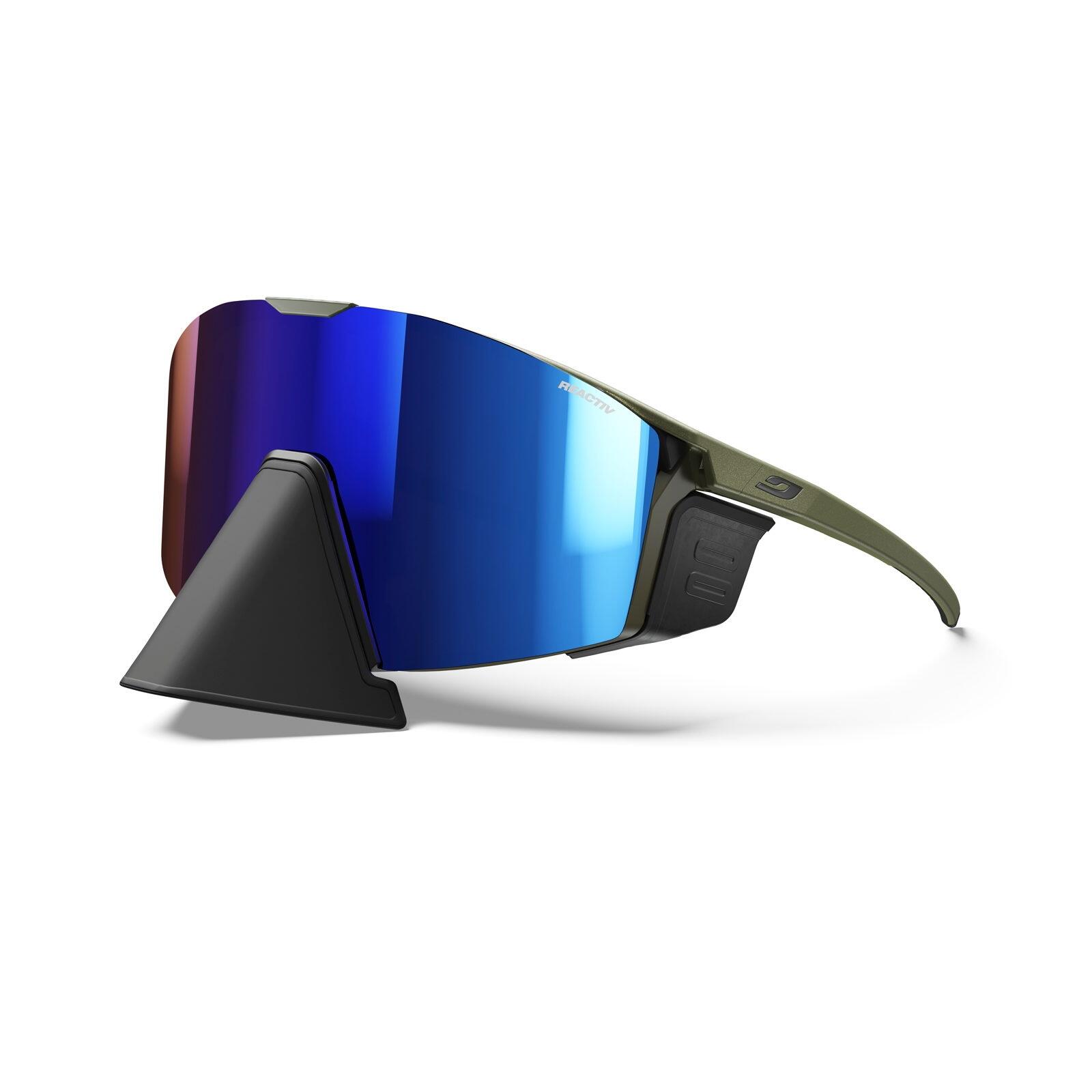 Okulary fotochromowe JULBO EDGE COVER zielony Cat 2-4 Reactiv