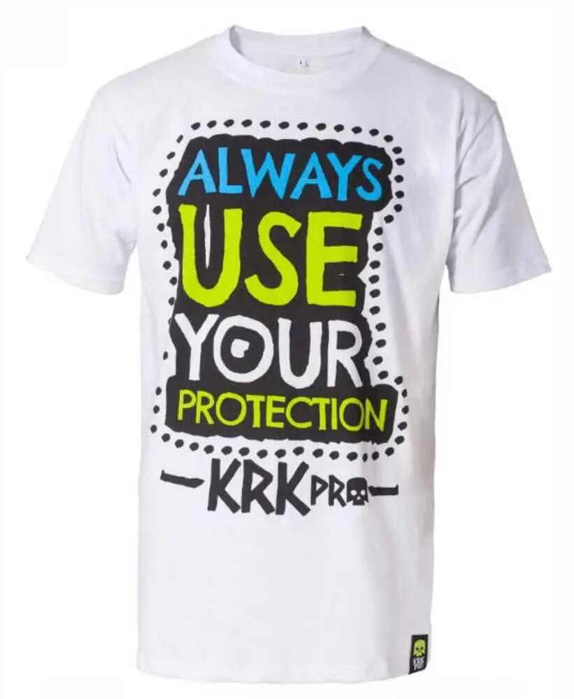 Koszulka męska do BMX, hulajnogi Krkpro Always t-shirt