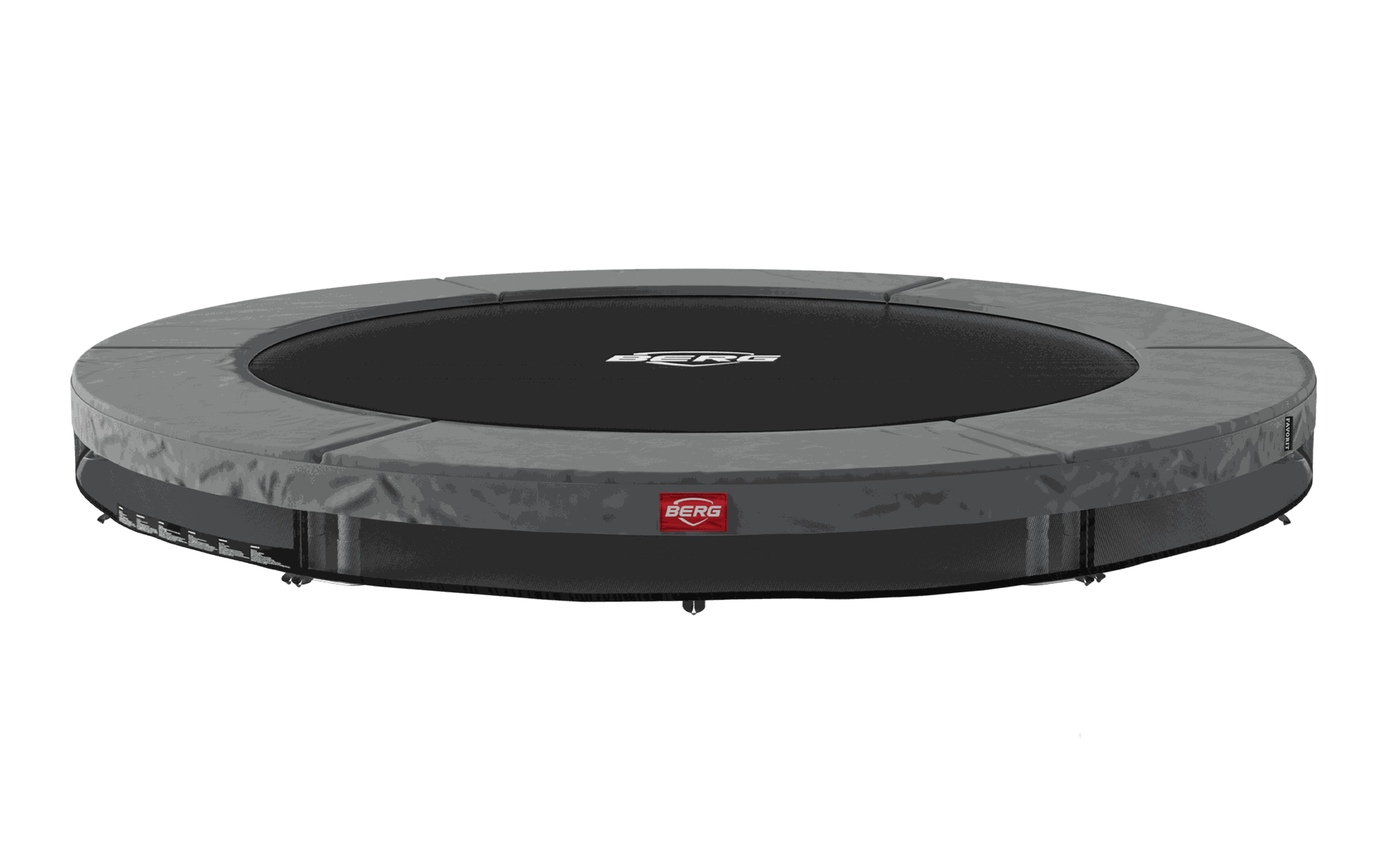 Trampolina Favorit InGround 200 Szary