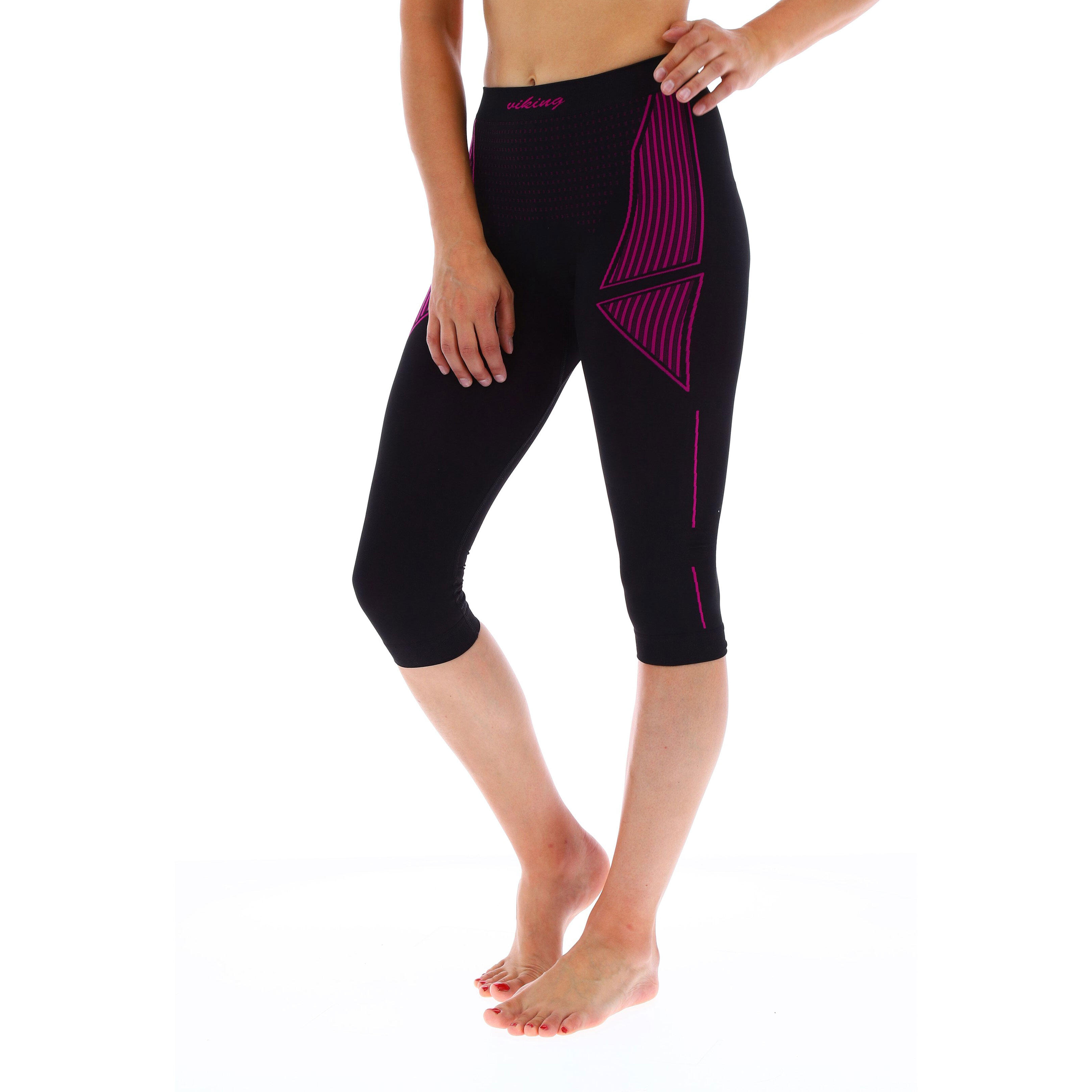 Spodnie 3/4 termoaktywne damskie Viking Etna  leggins