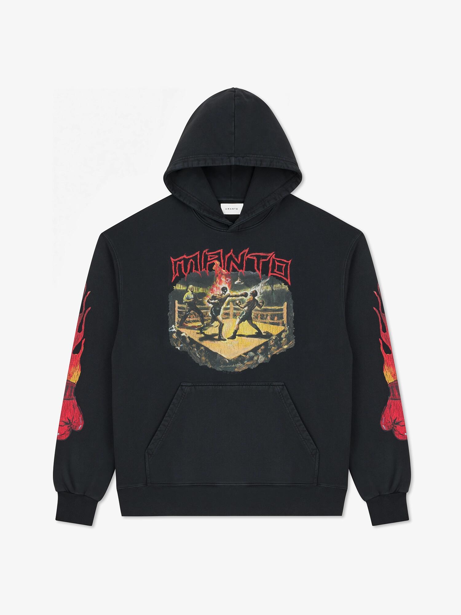 MANTO bluza z kapturem GHOST FIGHTER OVERSIZE