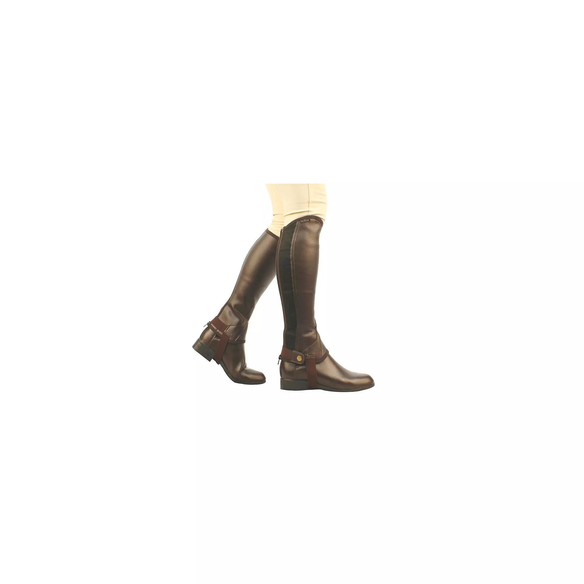 Damskie czapsy Weatherbeeta Saxon Equileather