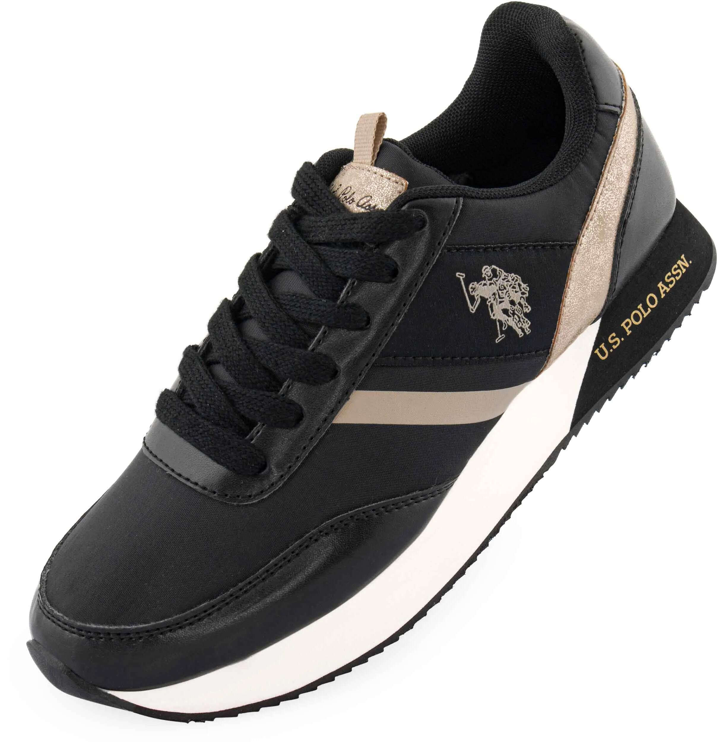 Obuwie damskie USA Polo Assn. Trampki Czarne