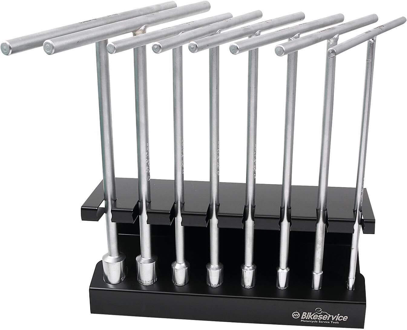Zestaw kluczy T Bikeservice 8 szt. 6–19 mm 300 mm