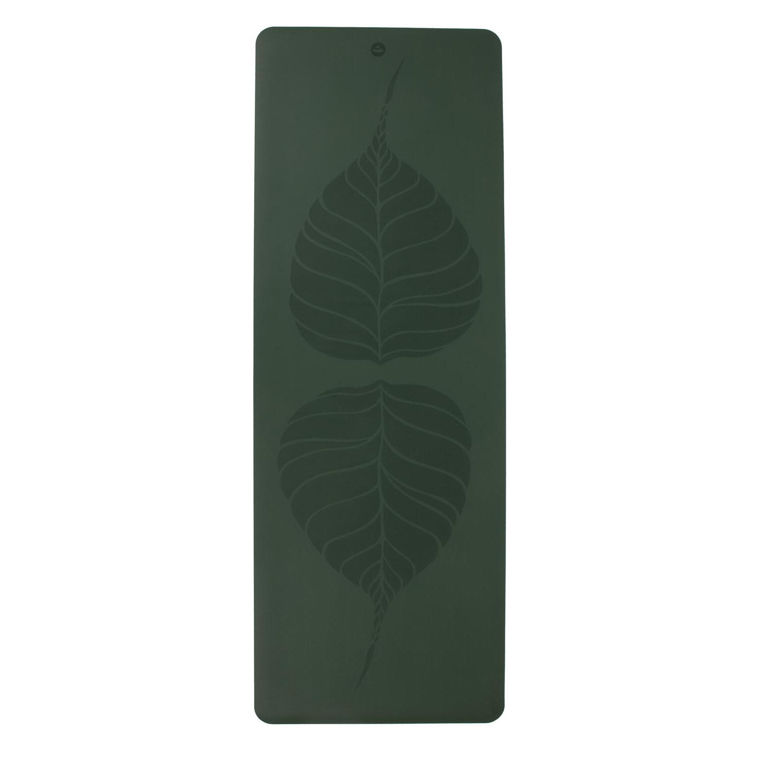 Mata do jogi Bodhi Phoenix 4mm Leaves XL kauczukowa antypoślizgowa