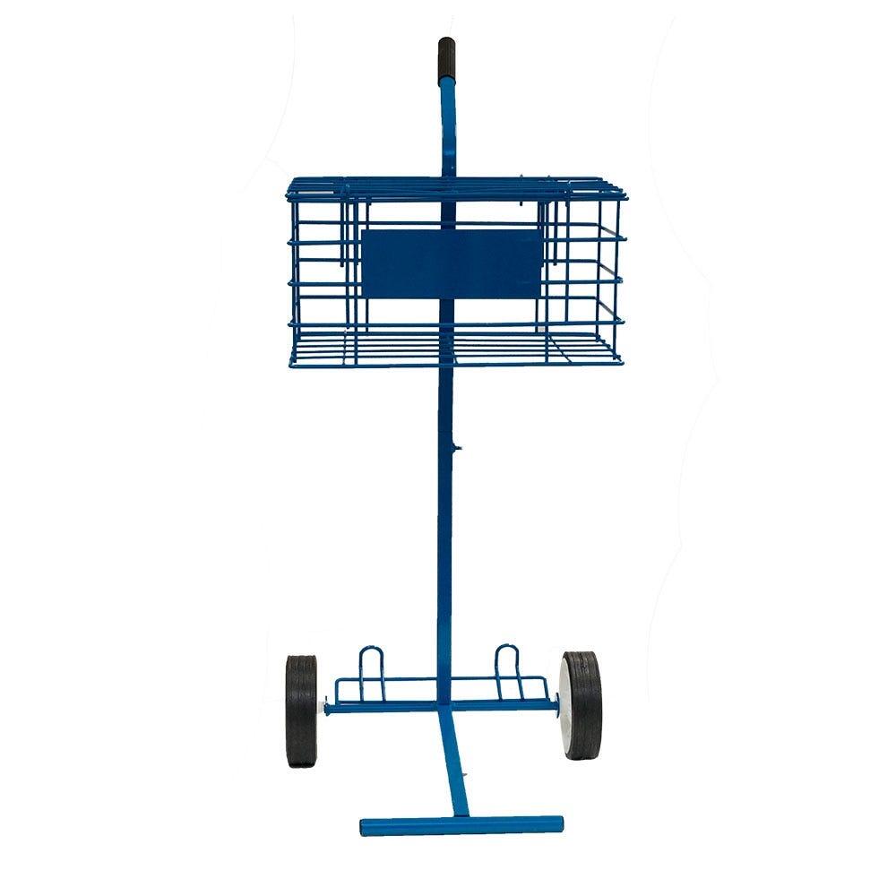 Wózek do tenisa/padla na 80 piłek Softee Blue