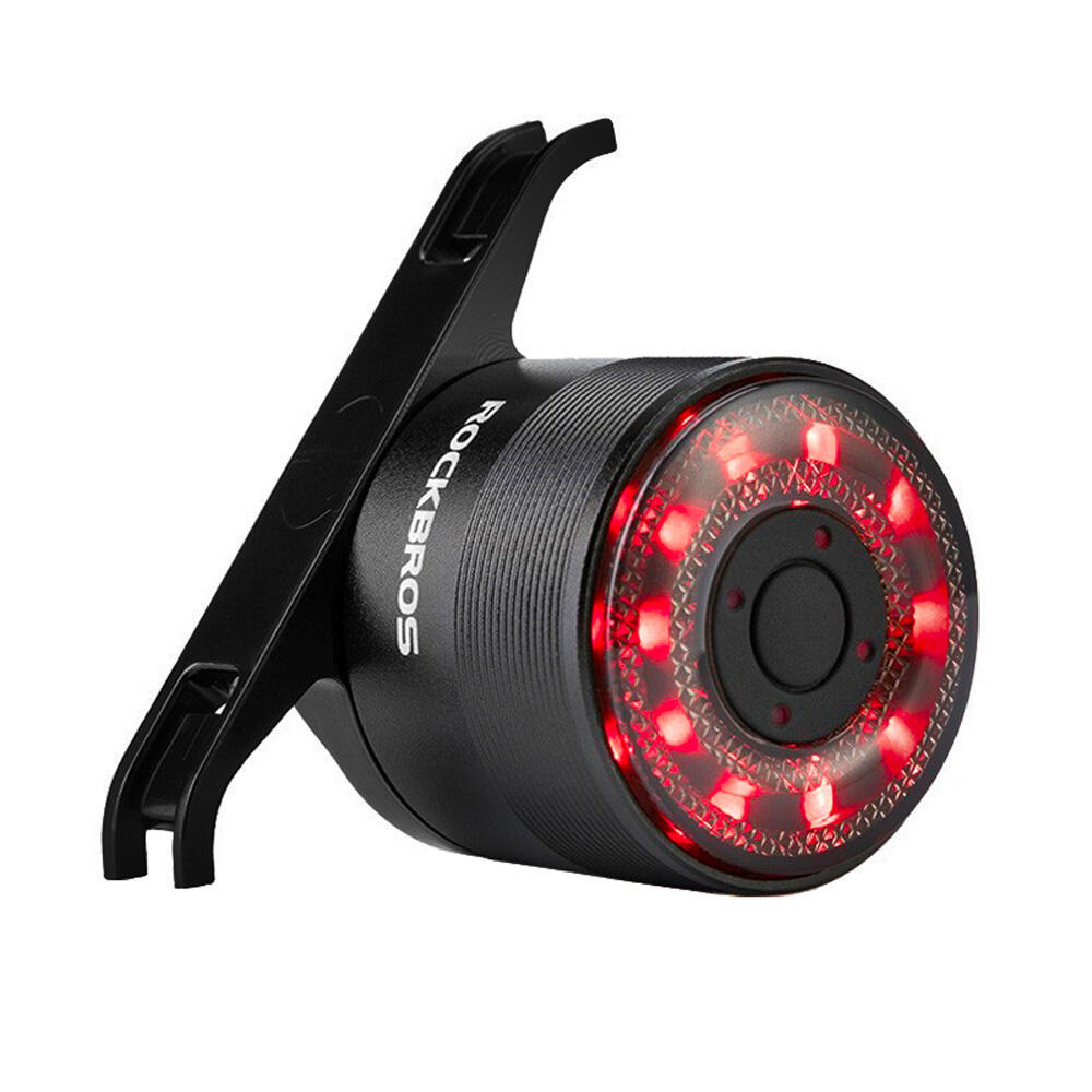Rockbros Q1 Lampa Rowerowa LED 7-kolorowa USB-C Wodoodporna 50h pracy