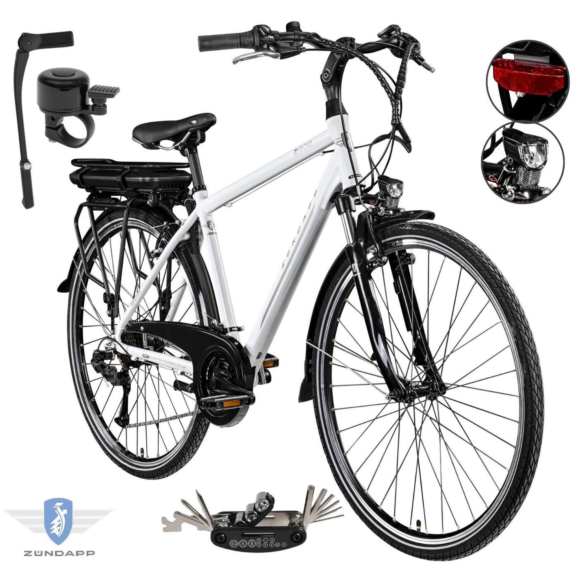 Rower Elektryczny Męski Trekkingowy 28 SHIMANO Aluminium 250 W Amory 2025