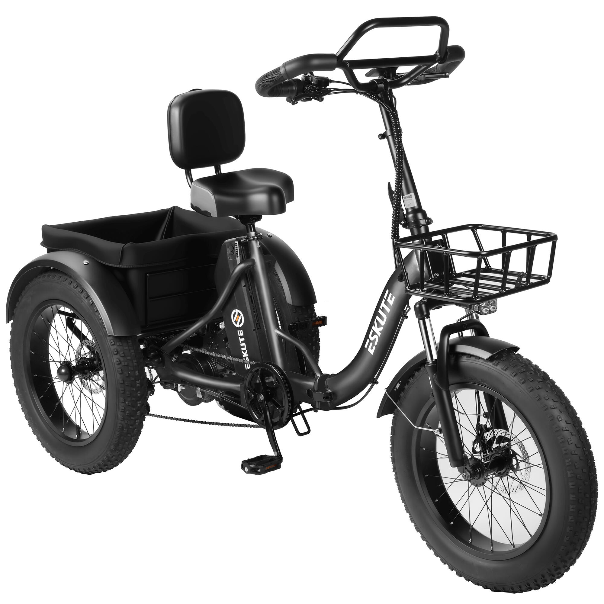 Rower elektryczny ESKUTE T302 PRO 20 Cargo, akumulator 48 V 20,8 Ah