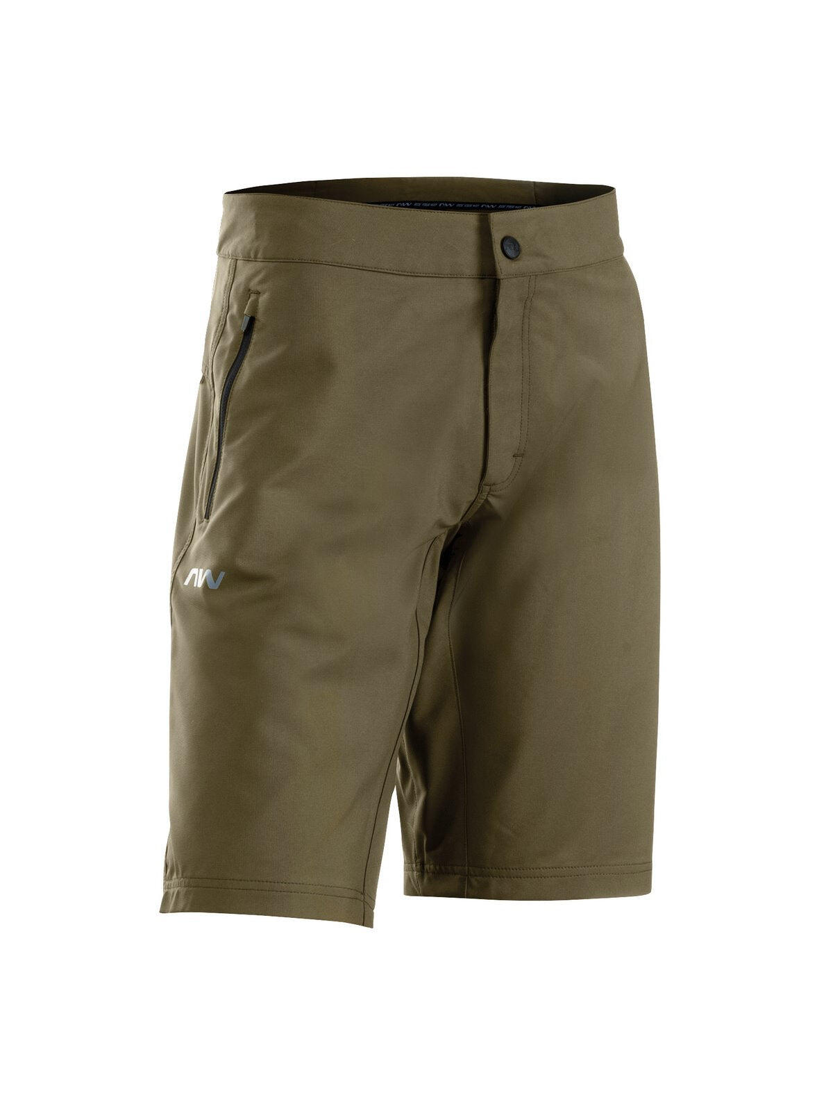 Spodenki rowerowe enduro mtb NORTHWAVE Escape 2 Baggy zielony