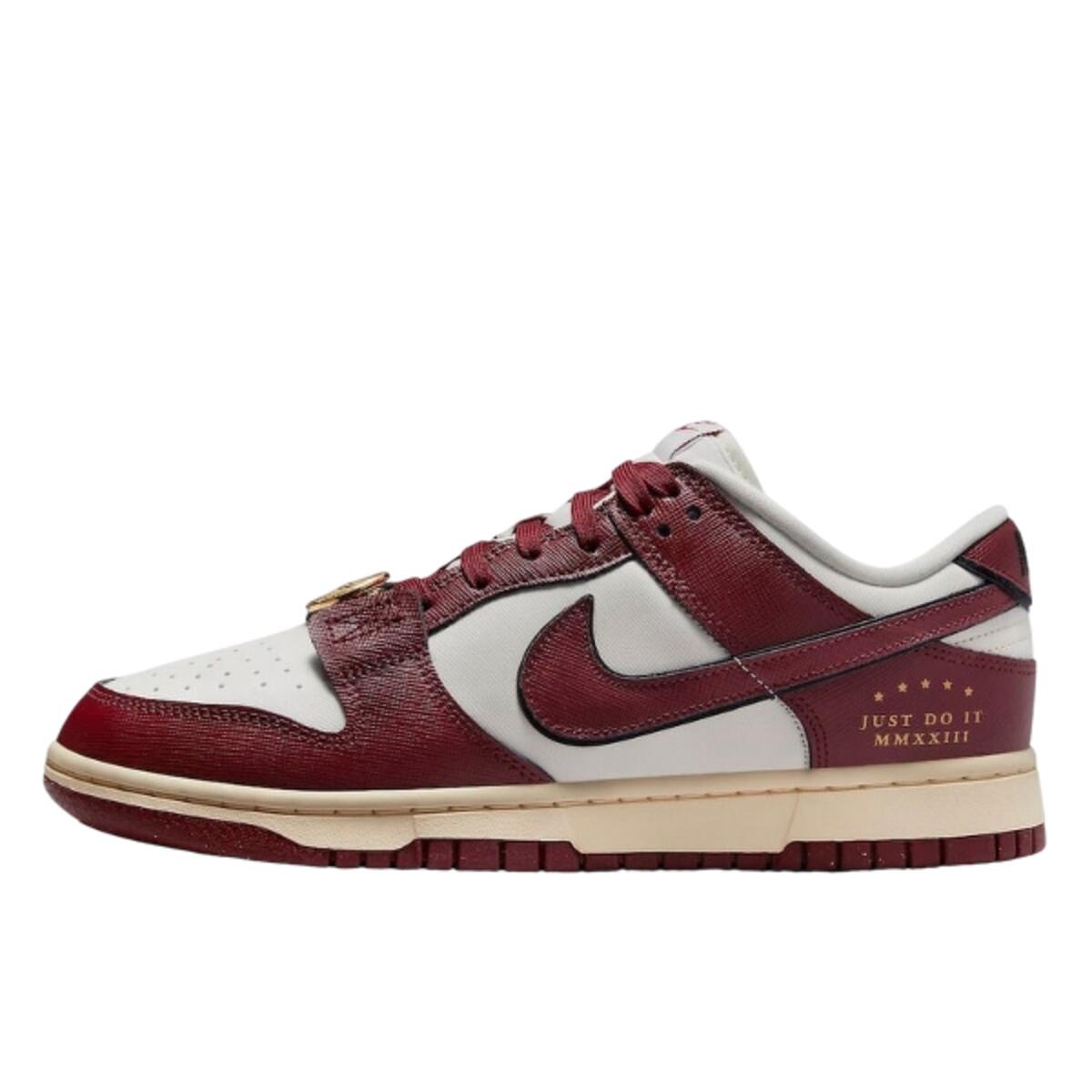 Nike Dunk Low SE Just Do It Sail Team Red