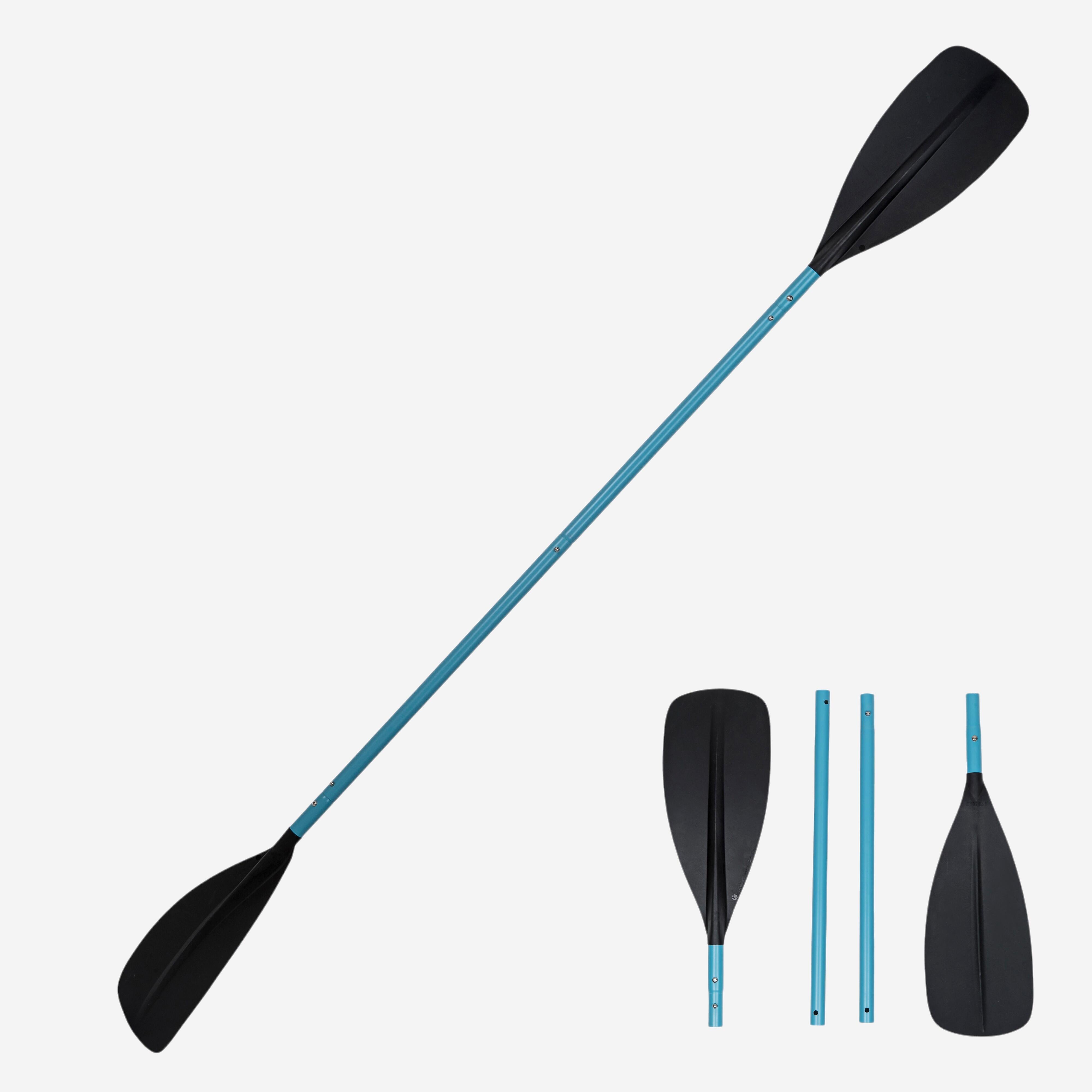 Wiosło do kajaka Decathlon 100 4-cz. 215 cm