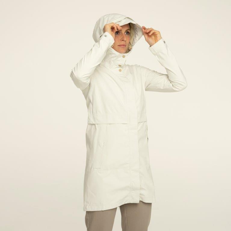 Undyed Parka Rain Jacket Women