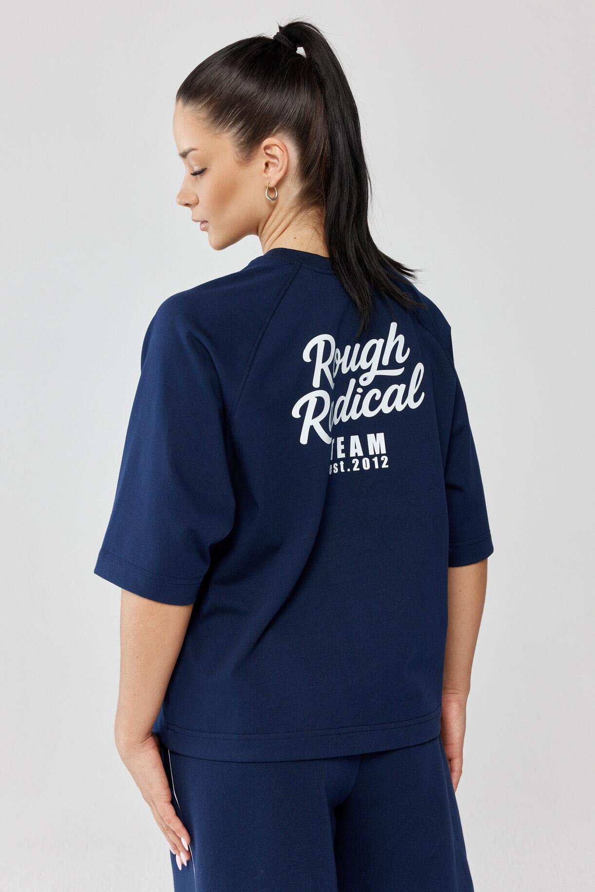 Damski t-shirt oversize Rough Radical Vibe
