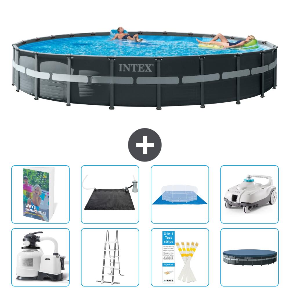 INTEX Basen Ultra XTR Okrągły - 732x132 cm - 9-częściowy S600